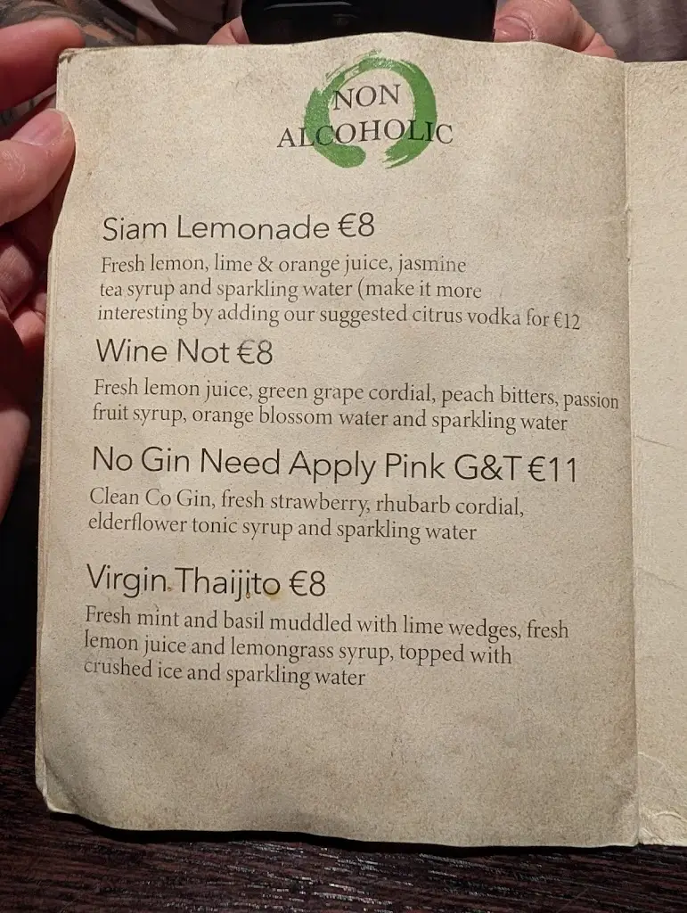 Menu_Siam Thai Restaurant - Malahide_Malahide_image_1