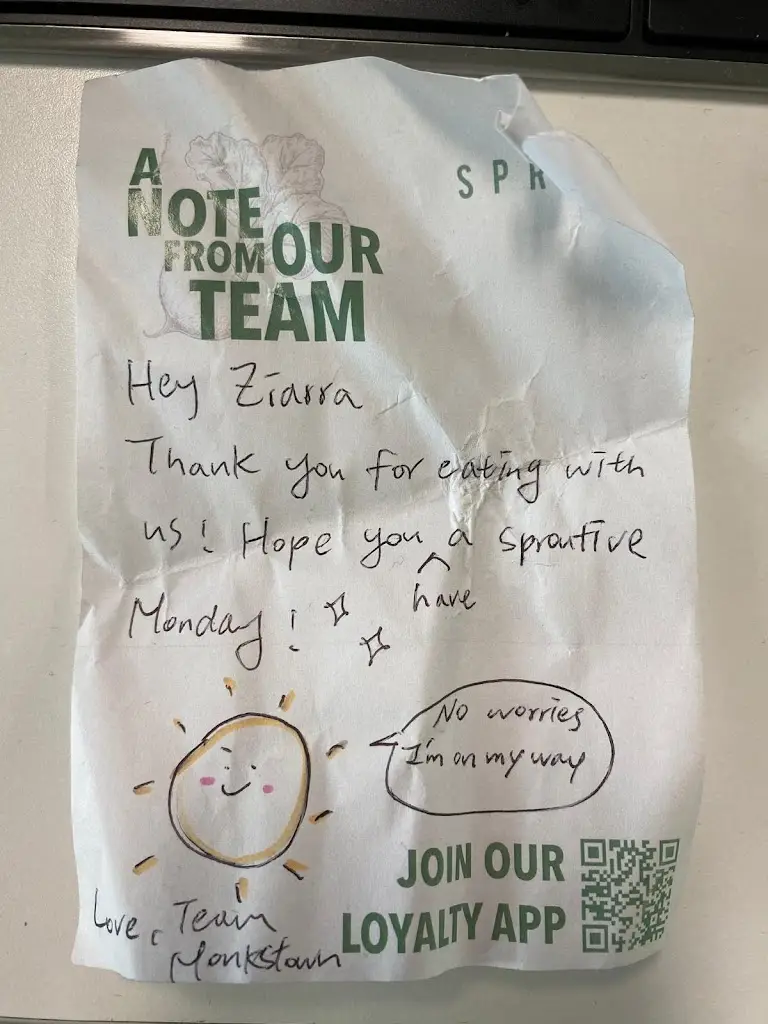 Ziarra Manalo_Sprout & Co Monkstown_Monkstown_avis