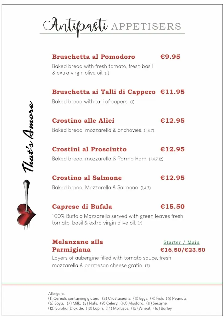 Menü_That's Amore_Monkstown_Bild_1