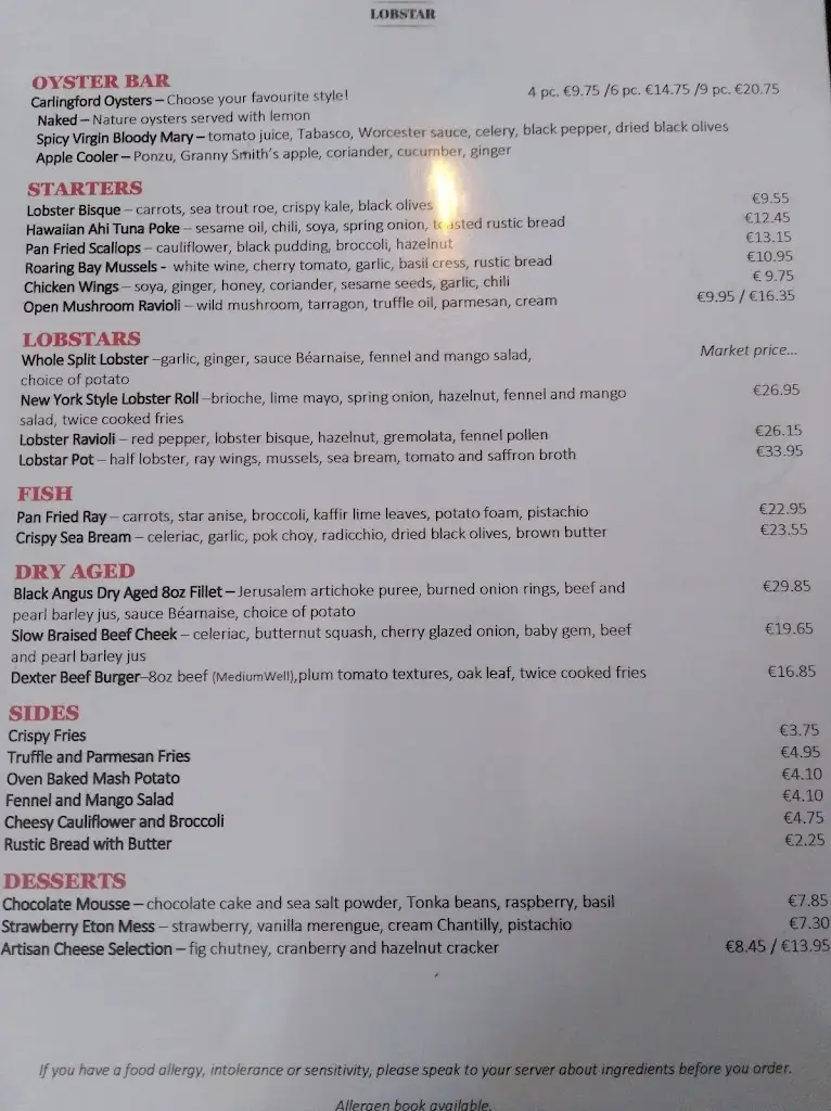 Menu_Lobstar_Monkstown_image_4