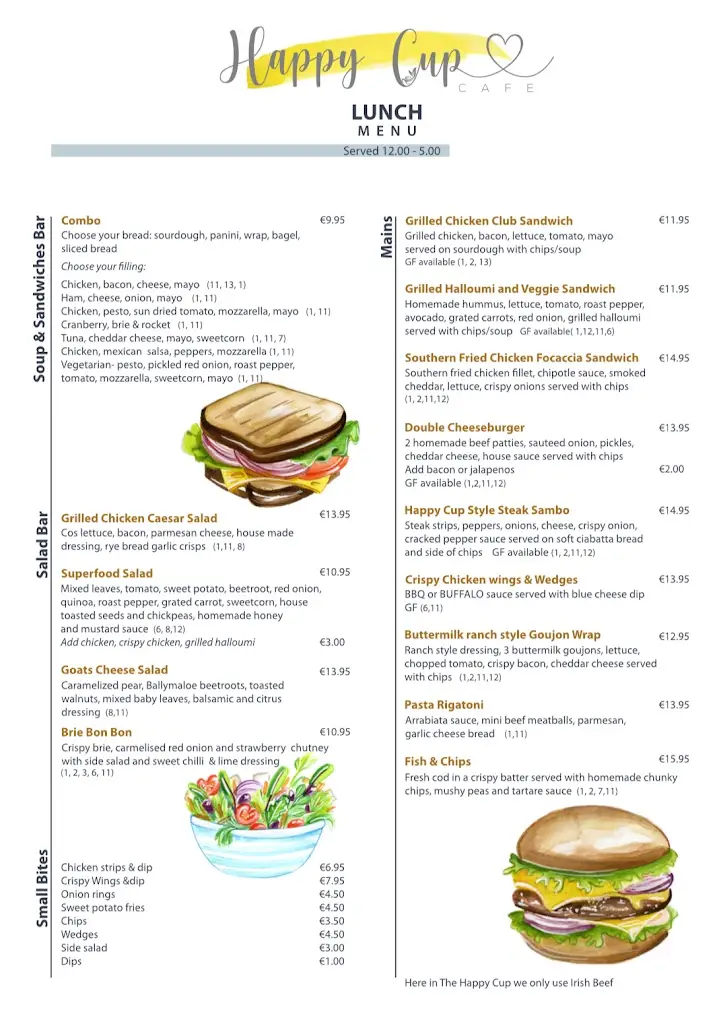 Menu_The Happy Cup Café_Oldcastle_image_3