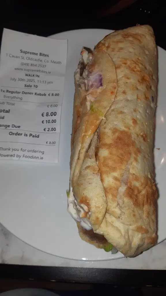 Kamil Nowinski_Supreme Bites Batt Bash Take Away & Restaurant_Oldcastle_review