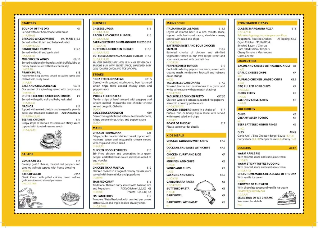 Menu_The Mount Kennedy Inn_Newtownmountkennedy_image_2