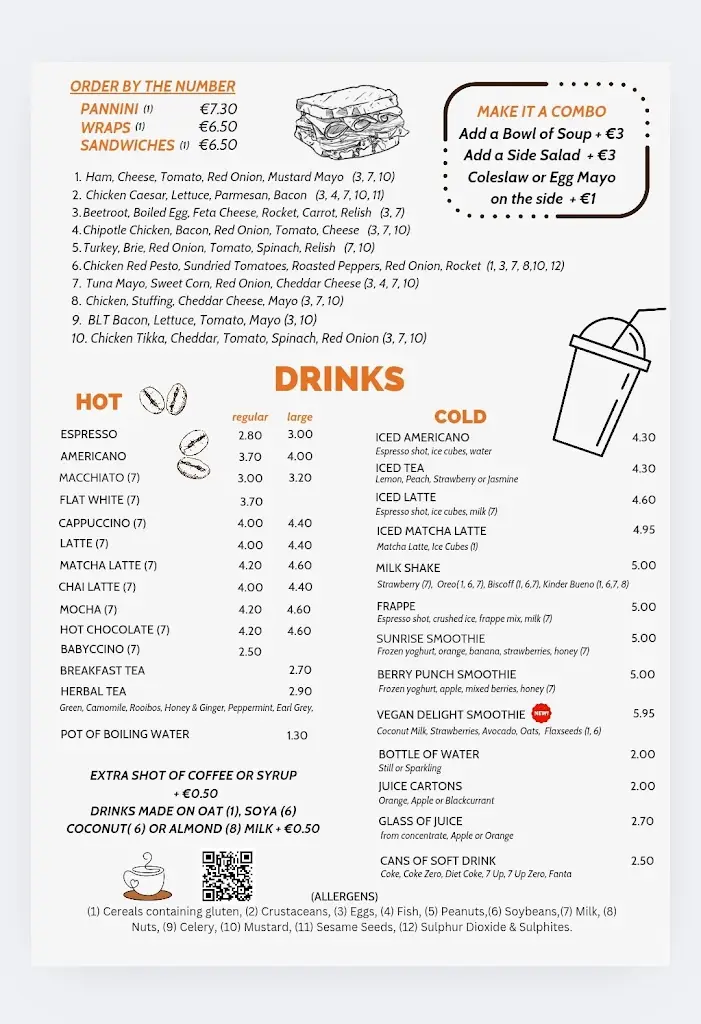 Menu_The Coffee Place_Newtownmountkennedy_immagine_1