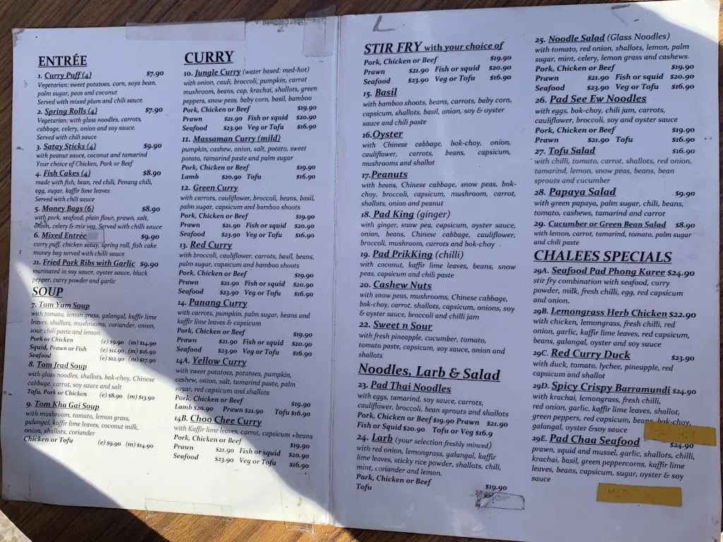 Menu_P.J. Byrne's_Claremorris_image_3