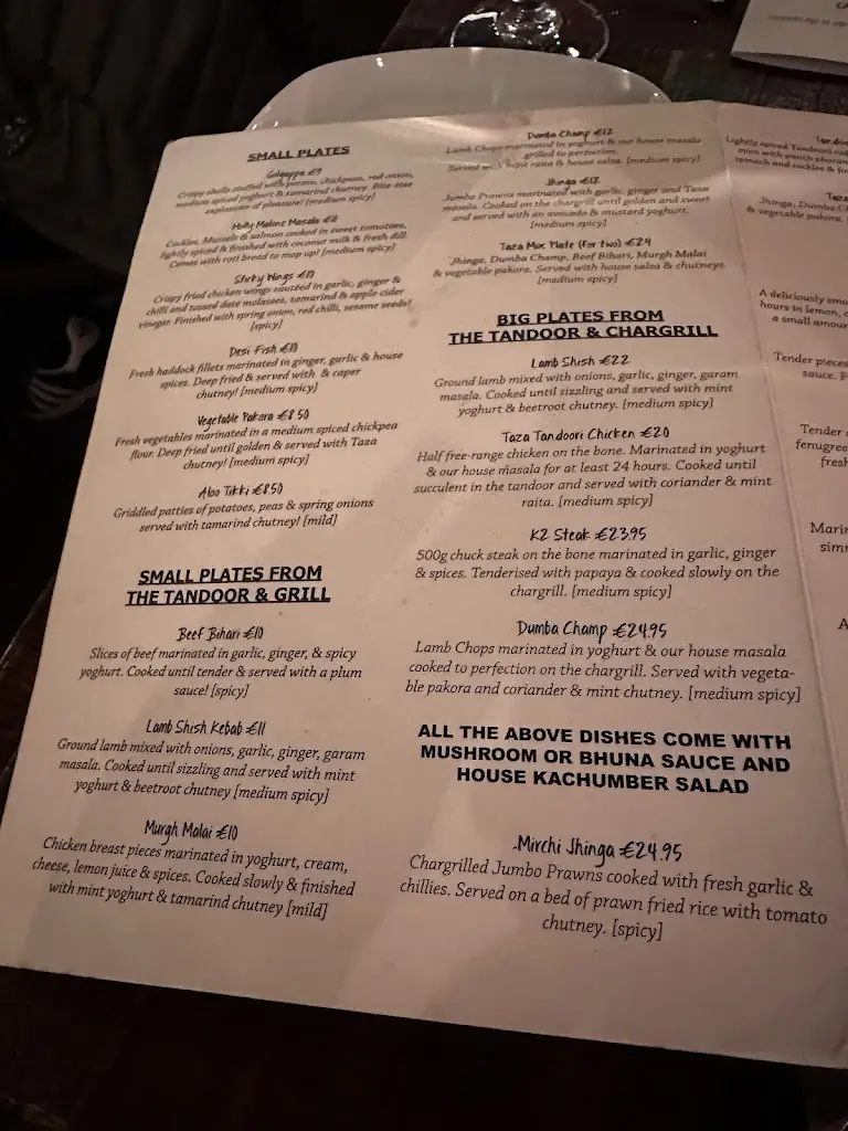 Menu_Taza Raheny_Raheny_image_2