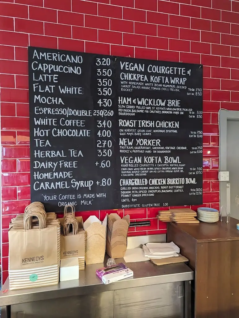 Menu_Kennedy's Food Store Raheny_Raheny_image_1