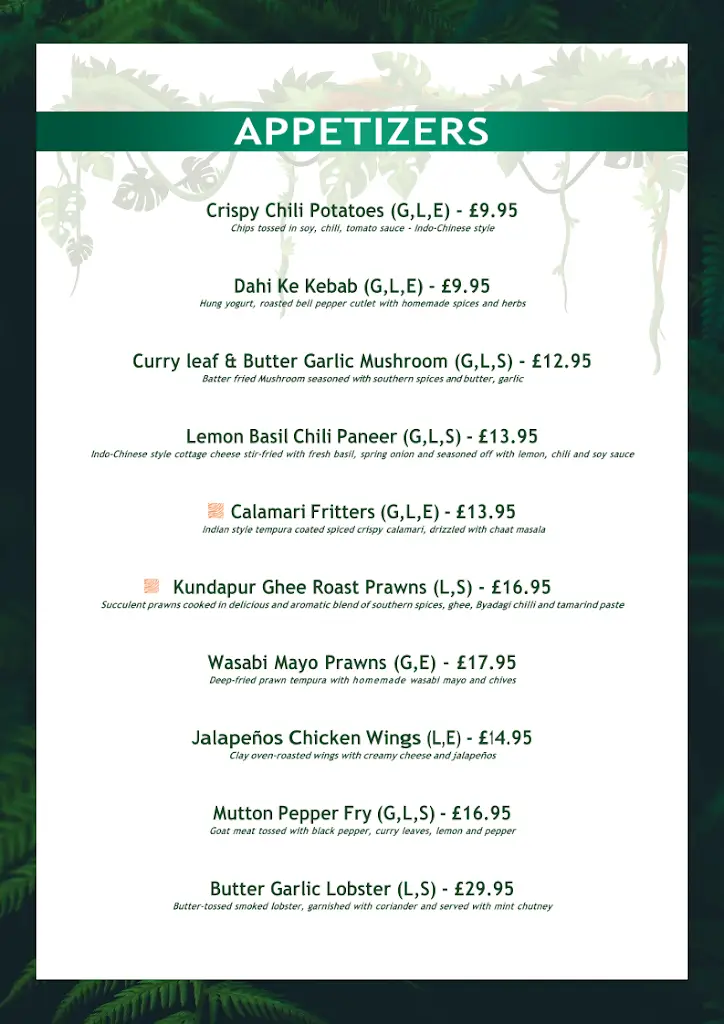 Menu_Lali's Restaurant Strand Road Portmarnock Co Dublin_Portmarnock_image_4