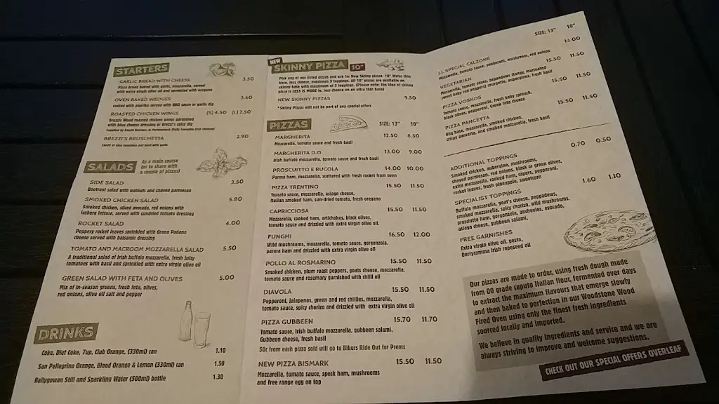 Menü_Brezzi's Wood Fired Pizza Delivery & Takeaway Portmarnock & Malahide_Portmarnock_Bild_4