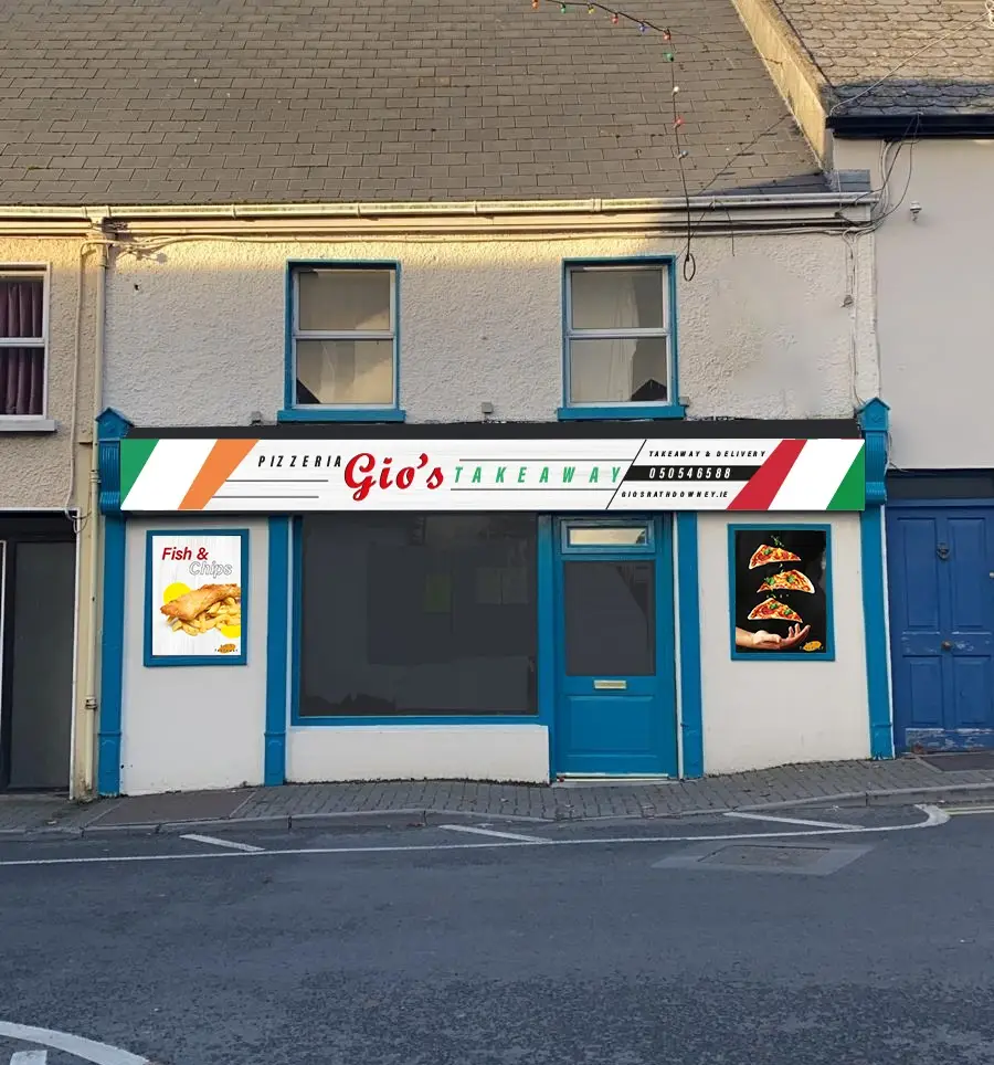 Gio's Takeaway restaurant in Rathdowney