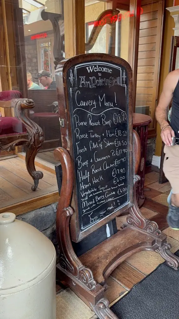 Menu_An Poitín Stil_Rathcoole_image_1