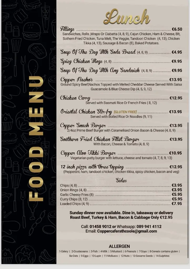 Menu_copper cafe_Rathcoole_image_2