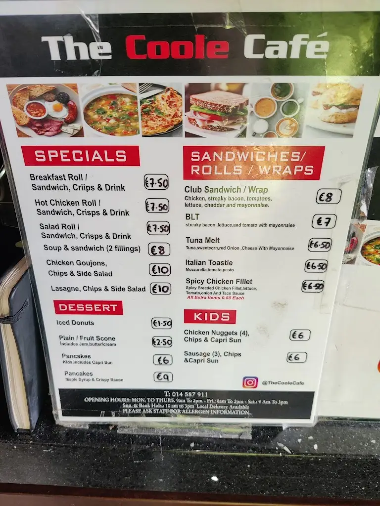 Menu_The Coole Cafe_Rathcoole_image_3