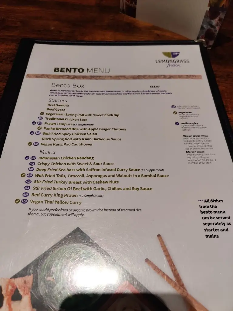 Menu_Lemongrass Fusion Restaurant Saggart_Rathcoole_image_1