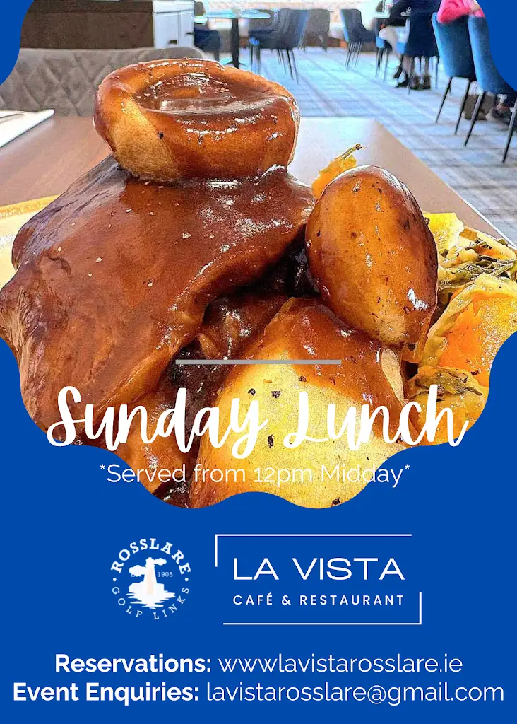 La Vista Cafe Restaurant Rosslare ristorante a Rosslare