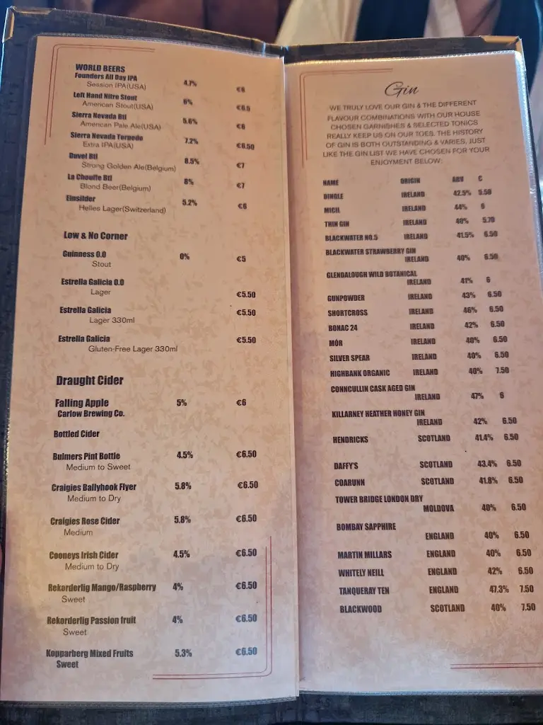Menu_Lock 13 Brewpub_Sallins_image_1
