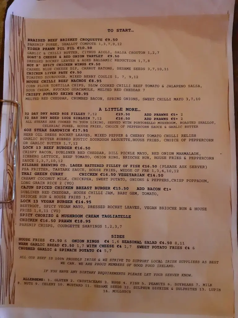 Menu_Lock 13 Brewpub_Sallins_image_3