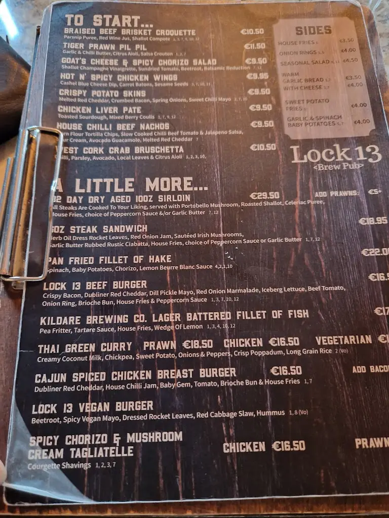 Menu_Lock 13 Brewpub_Sallins_image_4