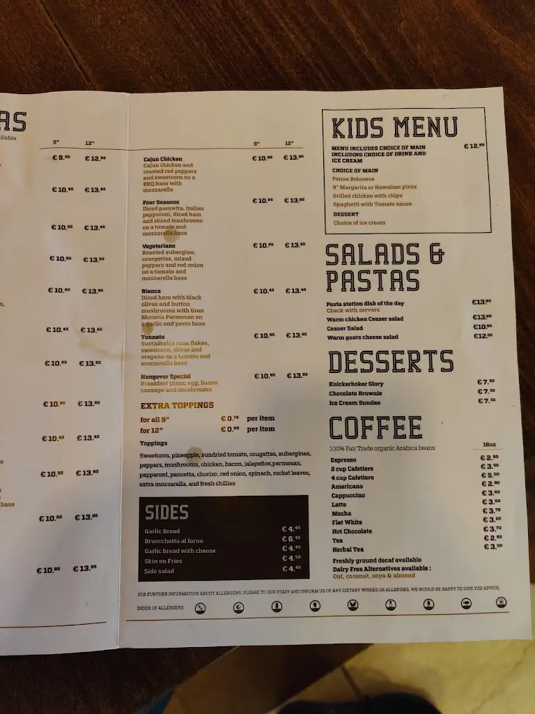 Menu_Bel Cibo Citywest_Saggart_image_2