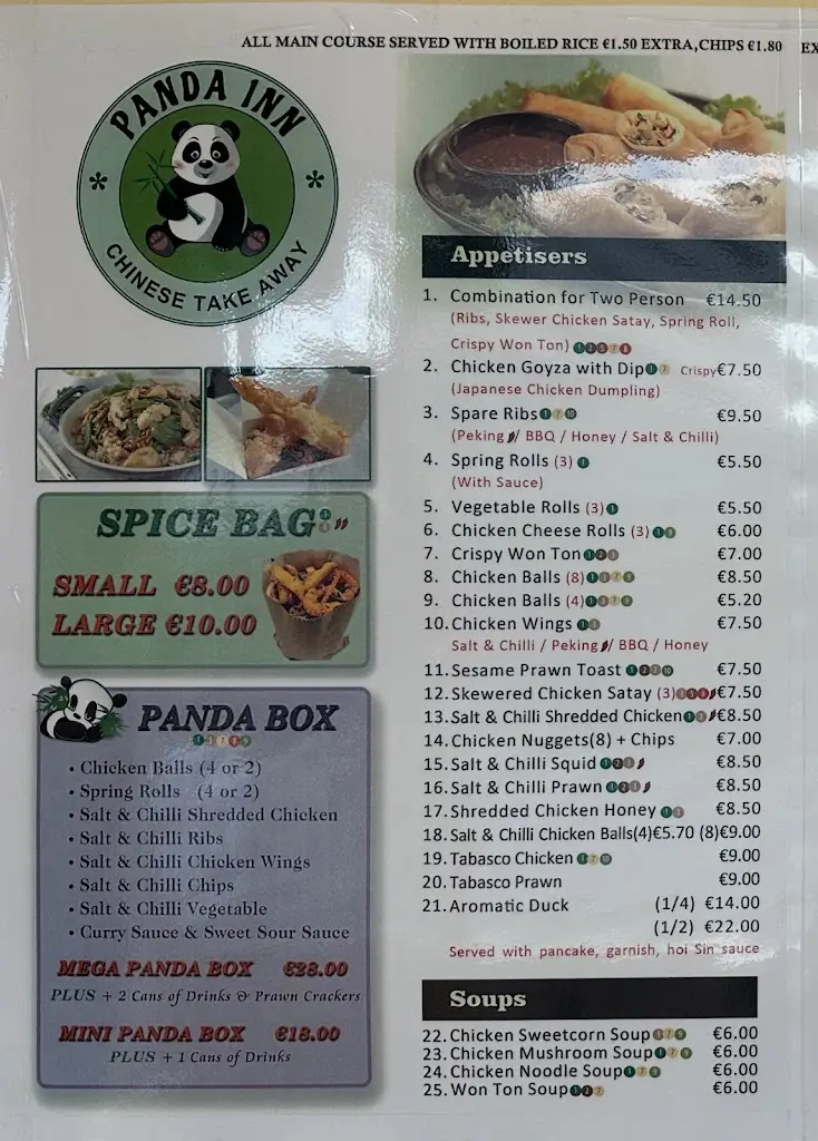 Menü_Panda Inn Stamullen_Stamullin_Bild_4