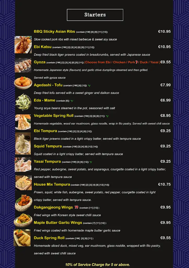 Menu_Musashi Sandyford Noodles & Sushi Bar_Sandyford_imagen_3