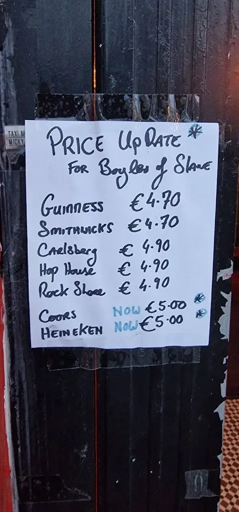 Menu_Boyle's of Slane_Slane_immagine_2