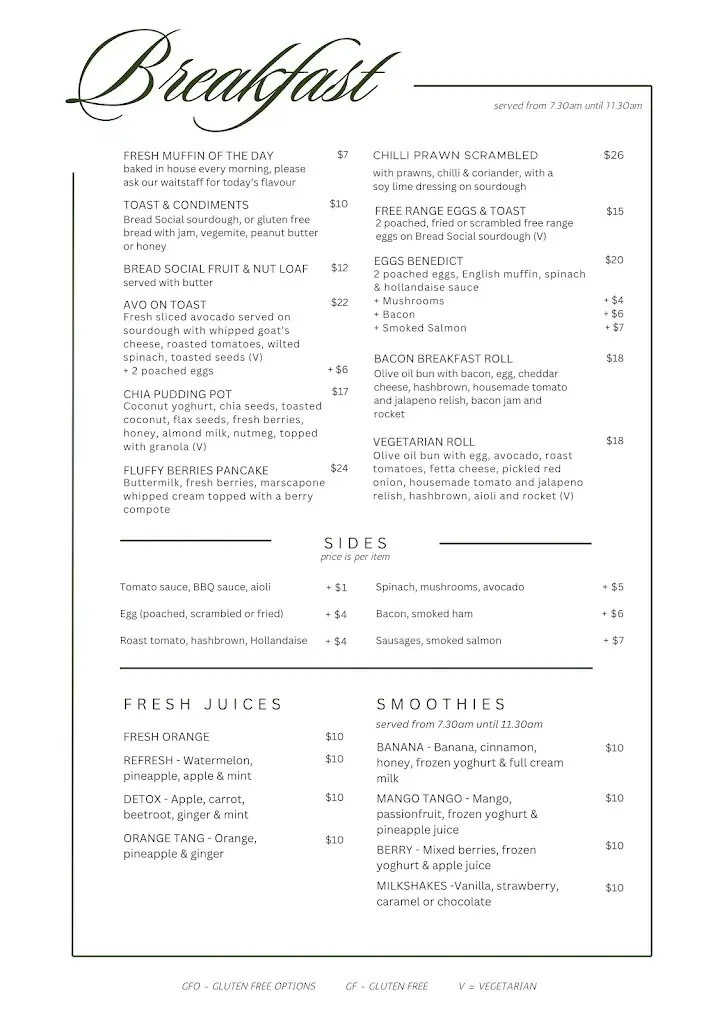 Menu_Treat Café Claregalway_Claregalway_image_2