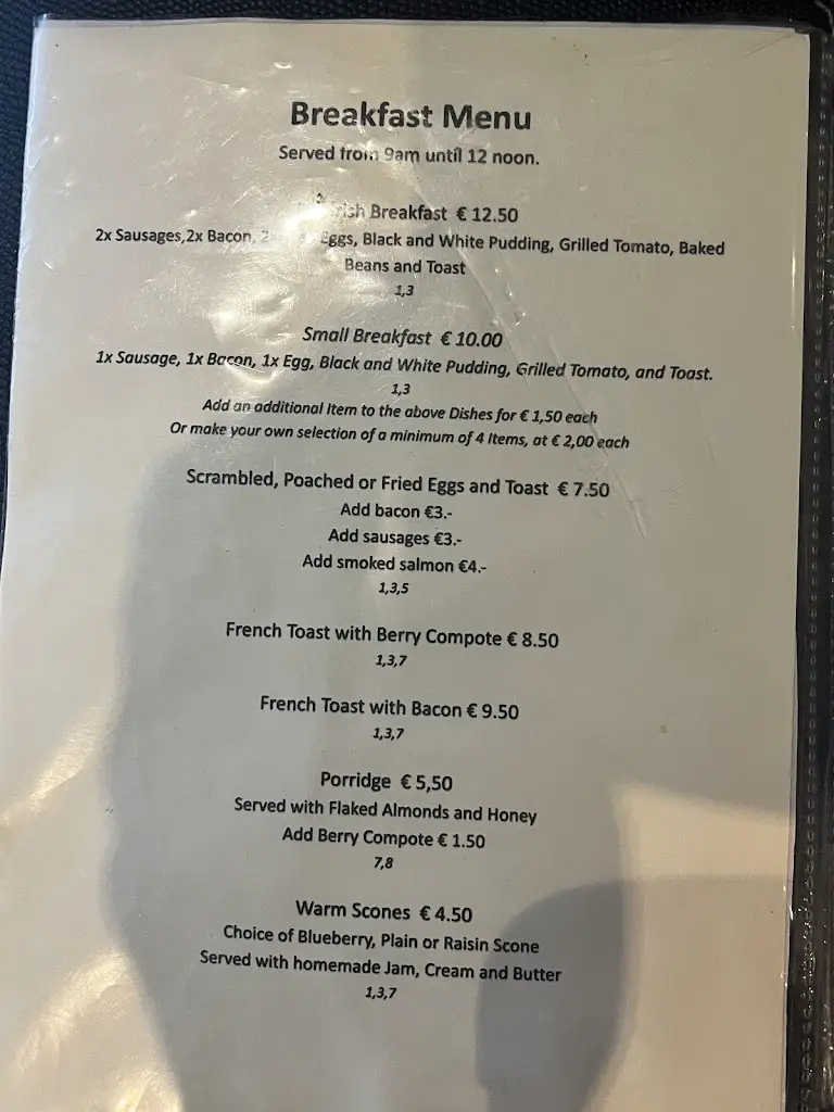 Menu_Gorgeous Patisserie_Slane_image_2