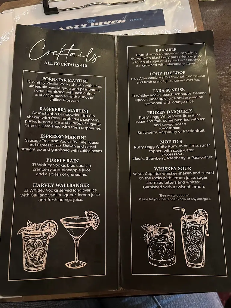 Menu_The Tara Arms Bar Lounge & Restaurant_Tullow_image_3