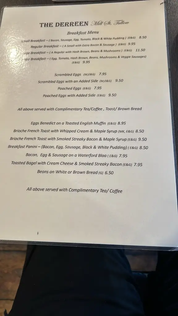 Menu_Grill House_Tullow_immagine_2