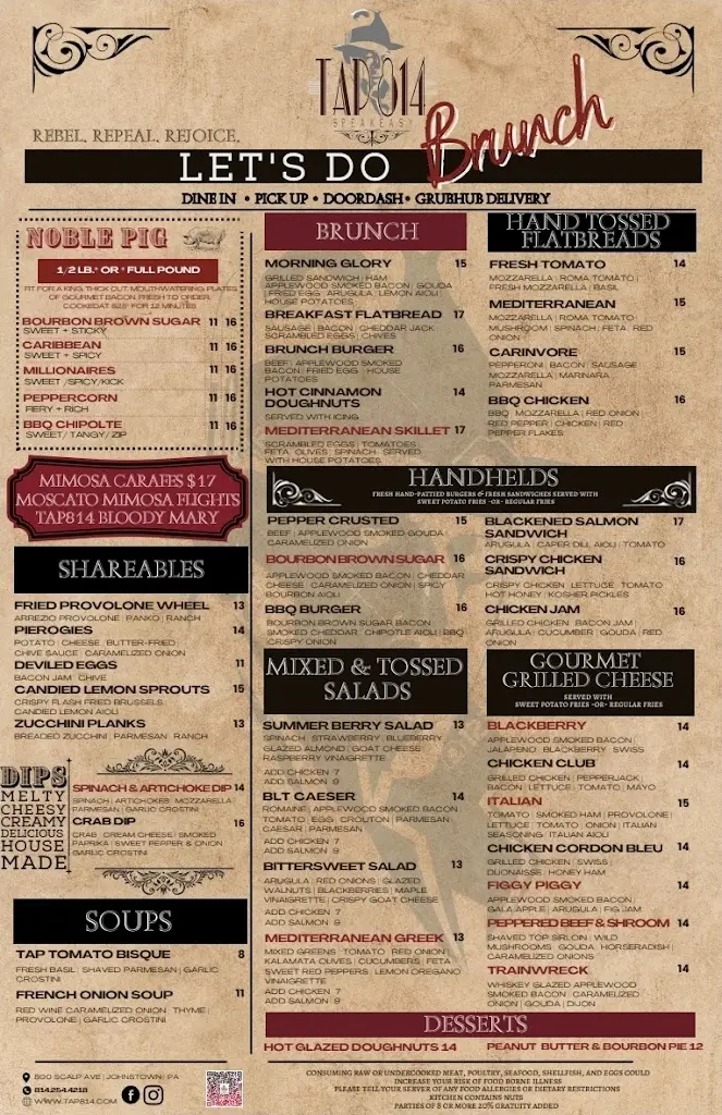 Menu_Scholars Townhouse Hotel_Termonfeckin_image_3