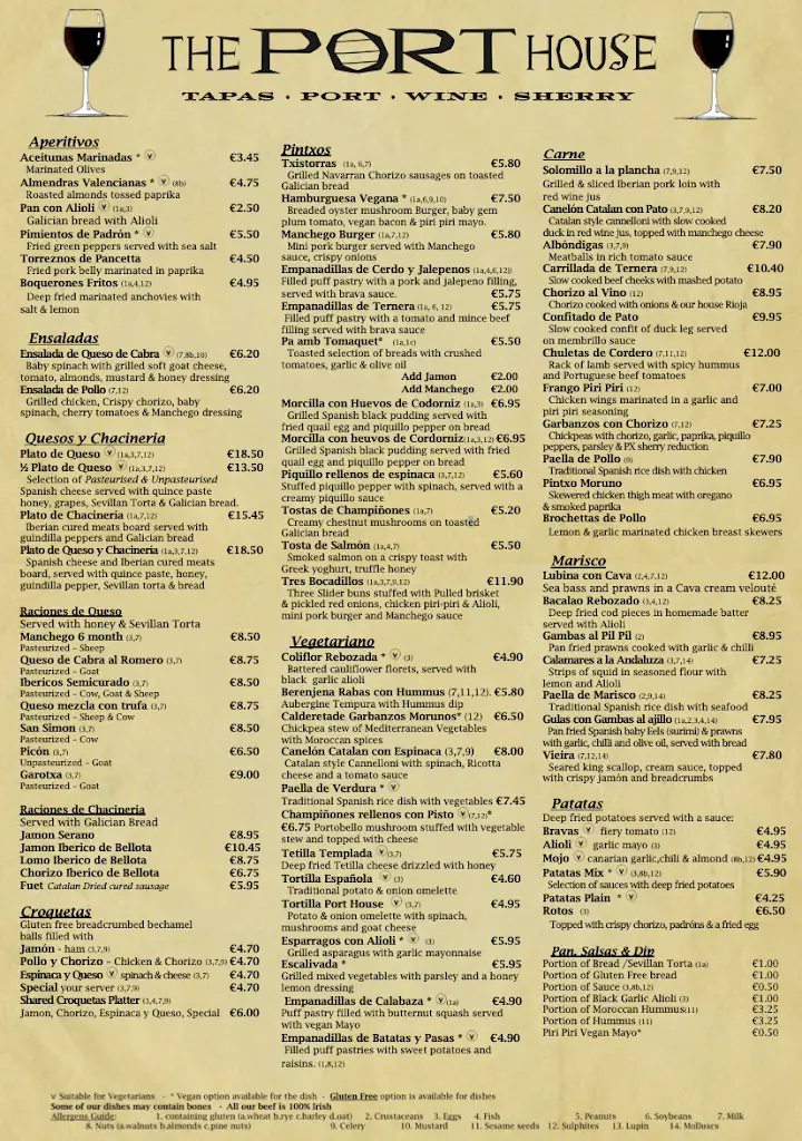 Menu_The Port House_South Dublin_image_3