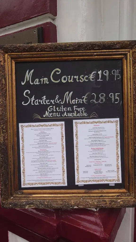 Menu_The Millstone Restaurant_South Dublin_image_2