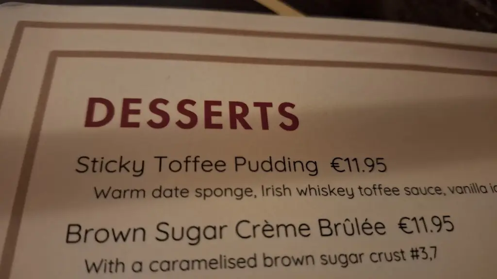 Menu_Trocadero Restaurant Dublin_South Dublin_imagen_4