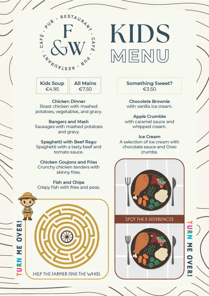 Menu_The Fork & Wheel_Aghada_image_2