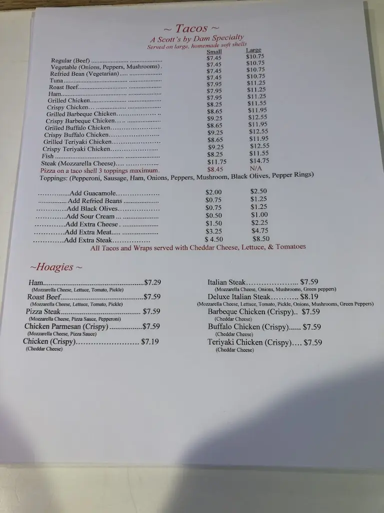 Menu_Cashen Course B&B_Ballybunnion_immagine_3