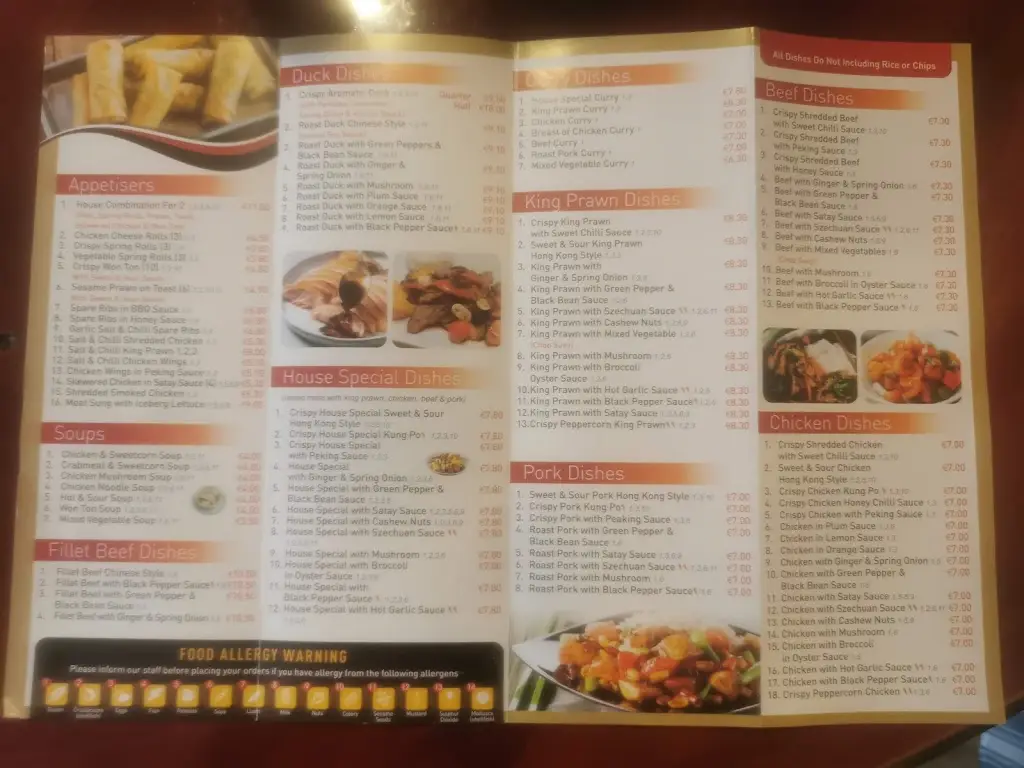 Menu_Sammy Chinese Restaurant & Take-Away_Caherconlish_image_1