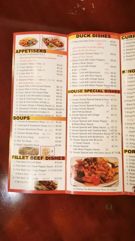 Menu_Sammy Chinese Restaurant & Take-Away_Caherconlish_image_3