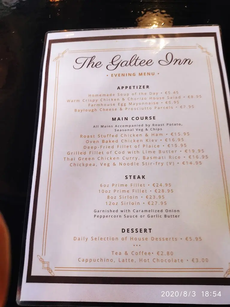 Menu_The Galtee Inn_Cahir_image_4