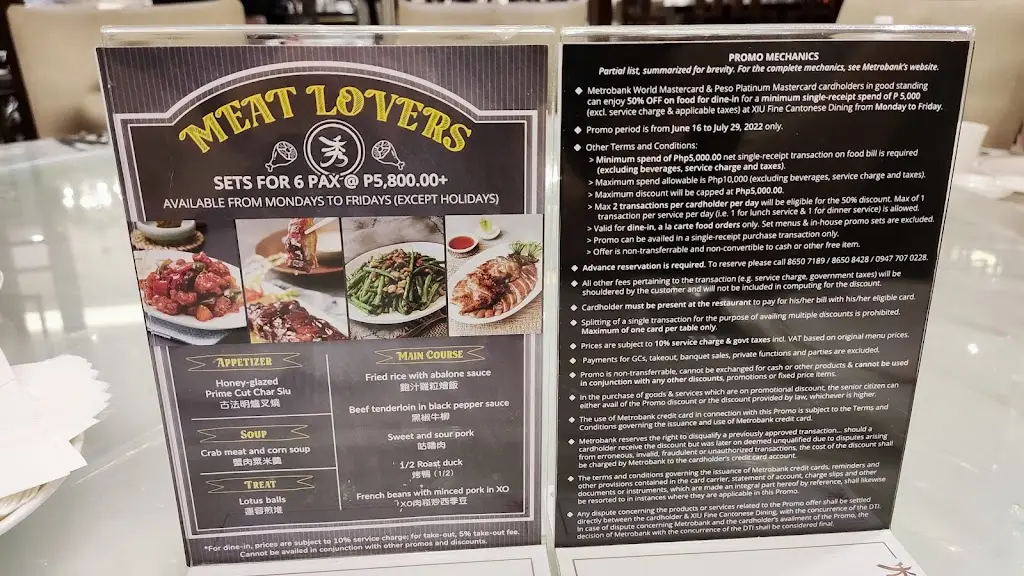 Menu_The Silver Room Restaurant_Askeaton_imagen_1