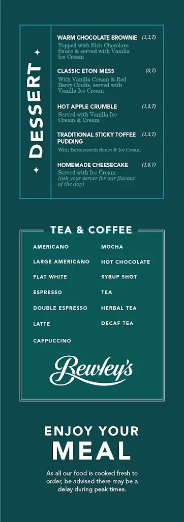 Menu_The Top House_Annacotty_image_1