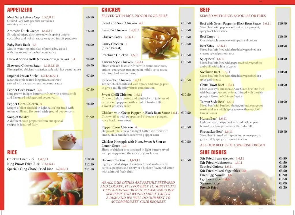 Menu_Zweton ANNACOTTY/CASTLETROY Restaurant_Annacotty_image_1