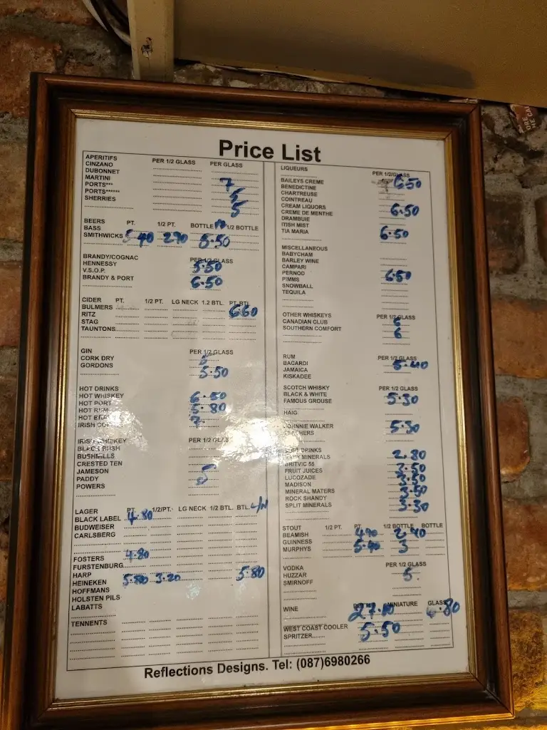 Menu_The Black Swan_Annacotty_image_1