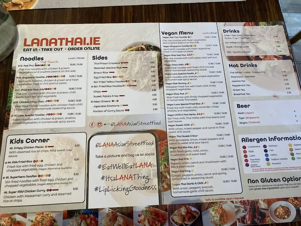 Menu_Lana Asian Street Food_Annacotty_imagen_3