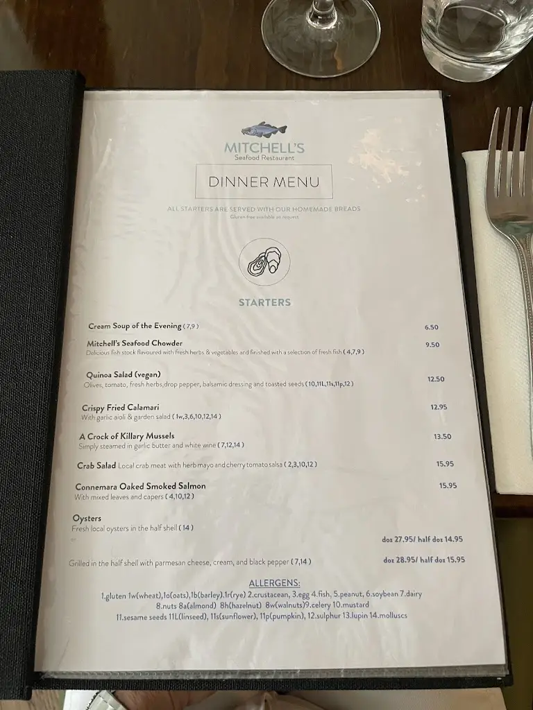 Menu_Mitchell's Restaurant_Clifden_image_3