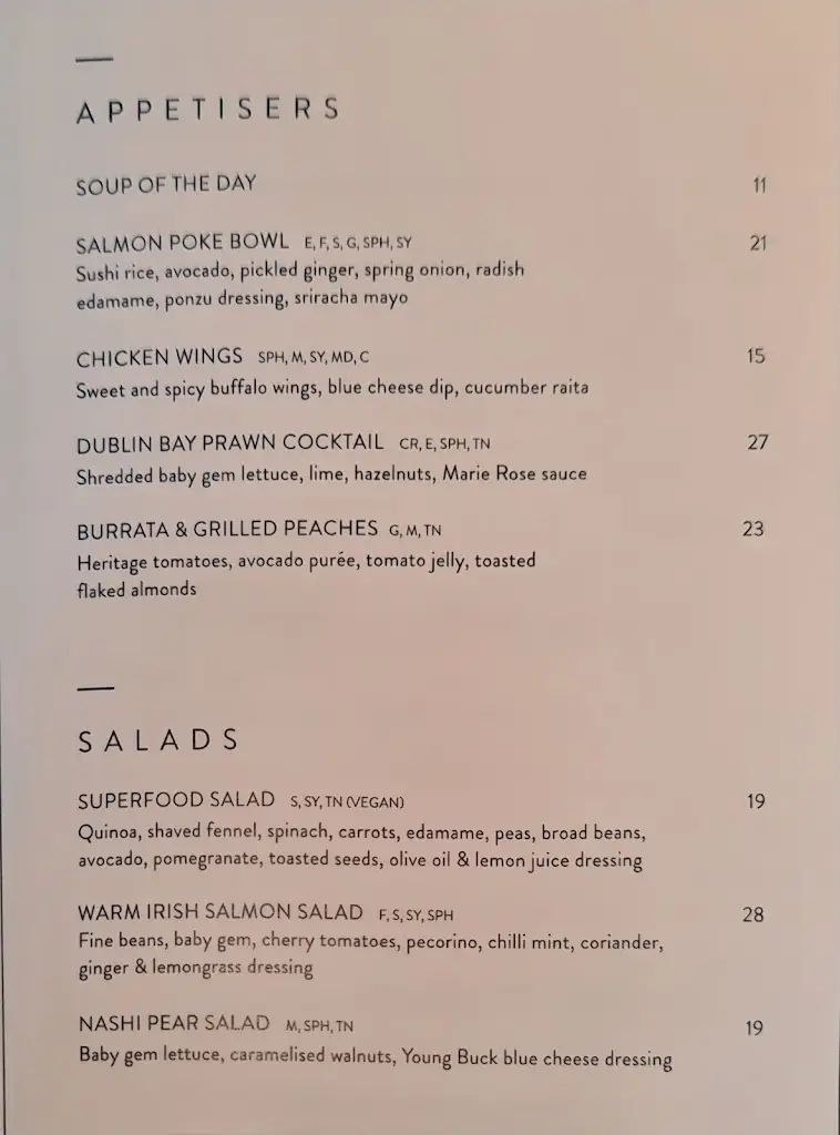 Menu_The Carriage House at Adare Manor_Adare_image_4