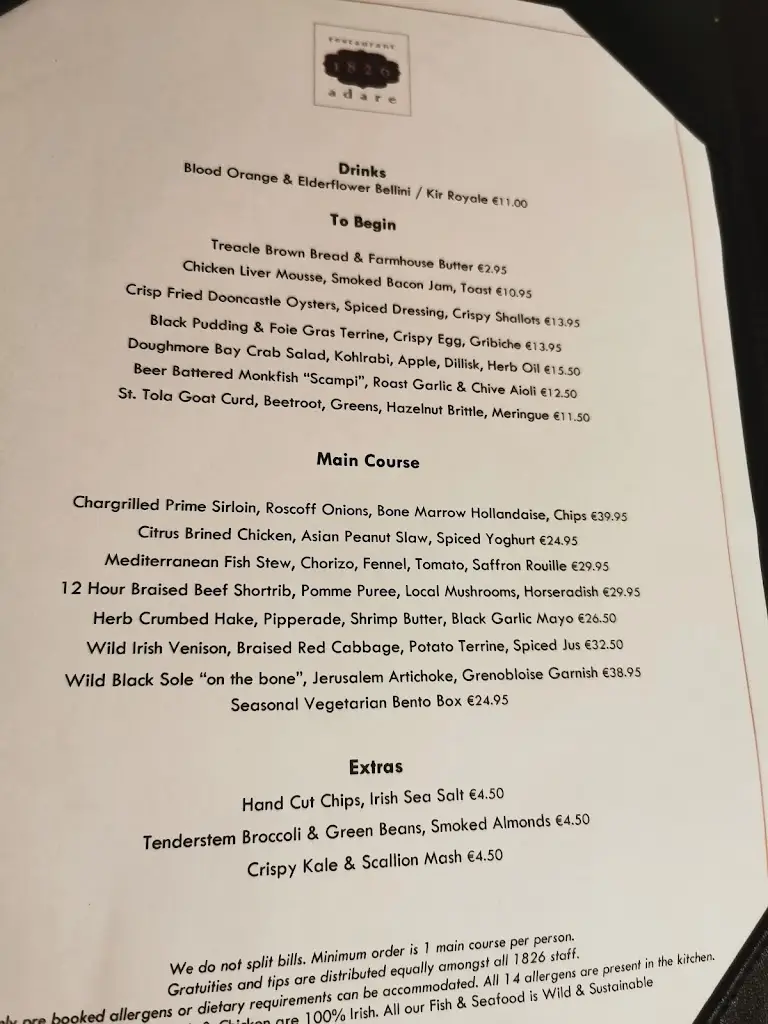 Menu_1826 Adare_Adare_imagen_2