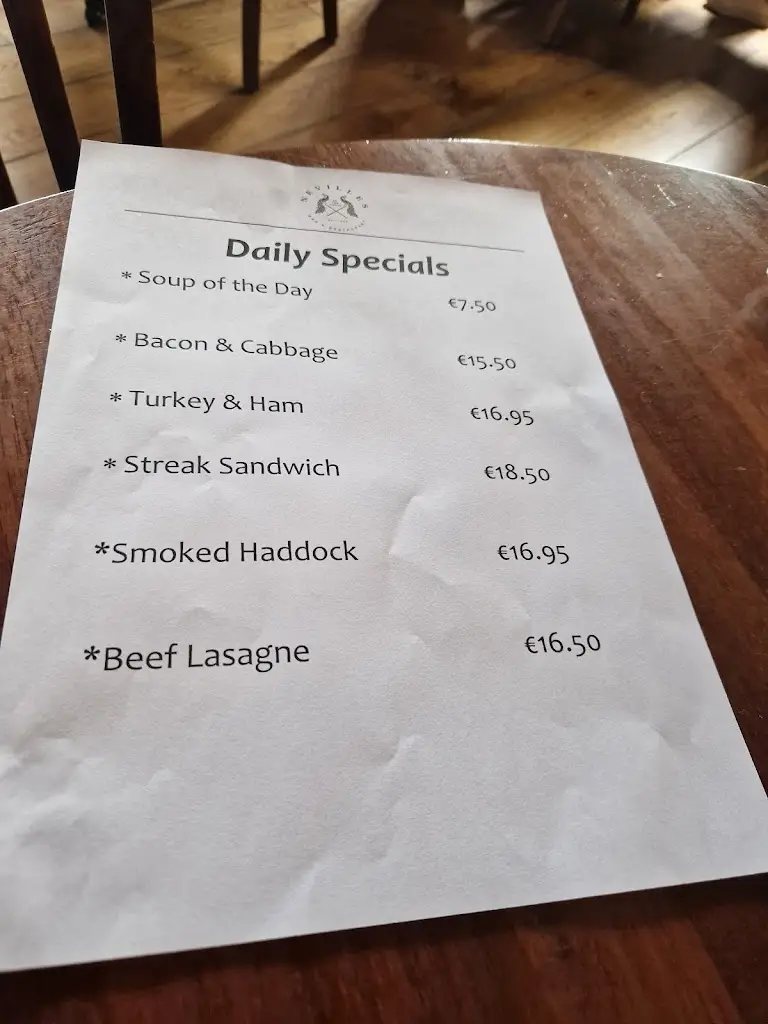 Menu_Neville's Cross Inn_Adare_image_2