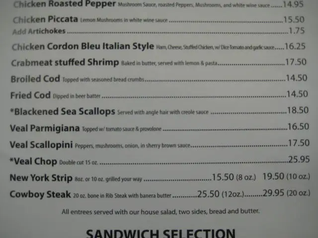 Menü_The Wild Geese Restaurant_Adare_Bild_1