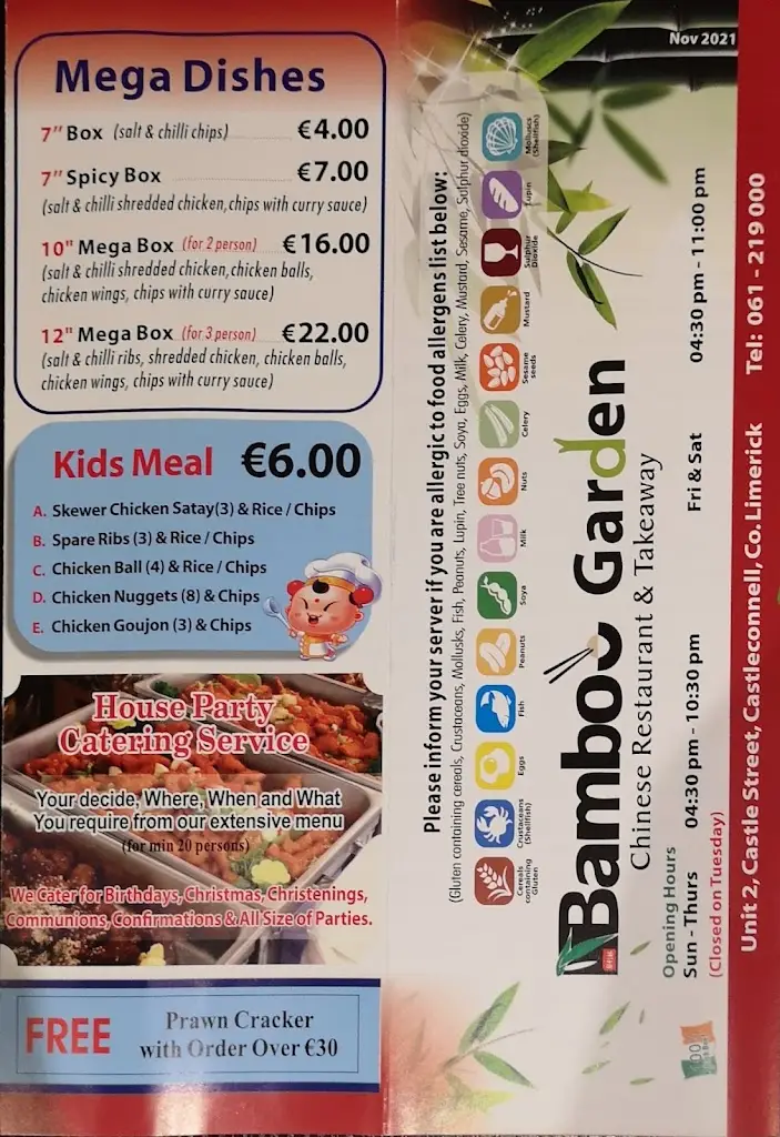 Menu_Bamboo Gardens_Castleconnell_image_4